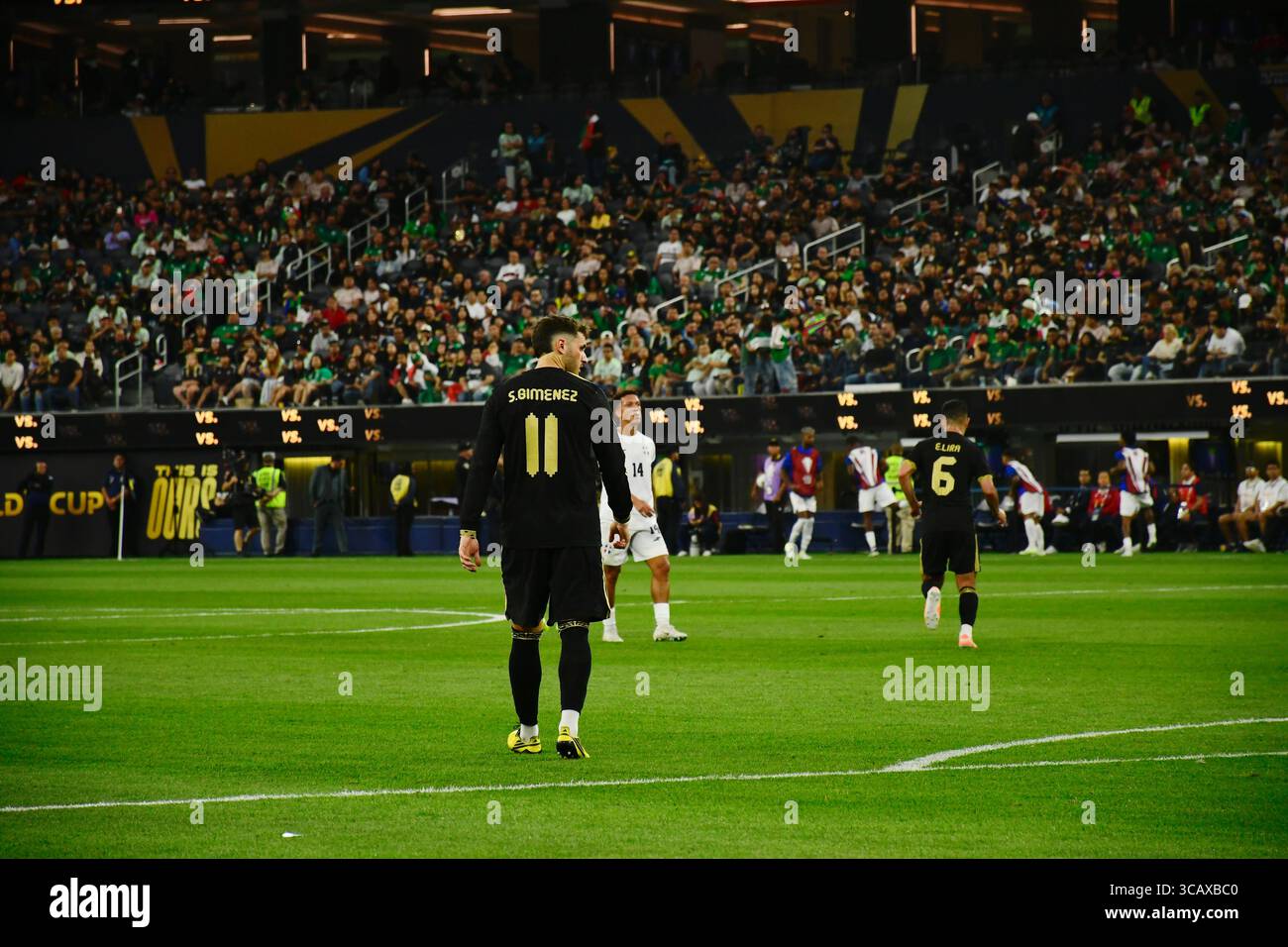 ⚔️ México vs República Dominicana Nations League en marcha y el Tri lo deja todo. ??? Stock Photo