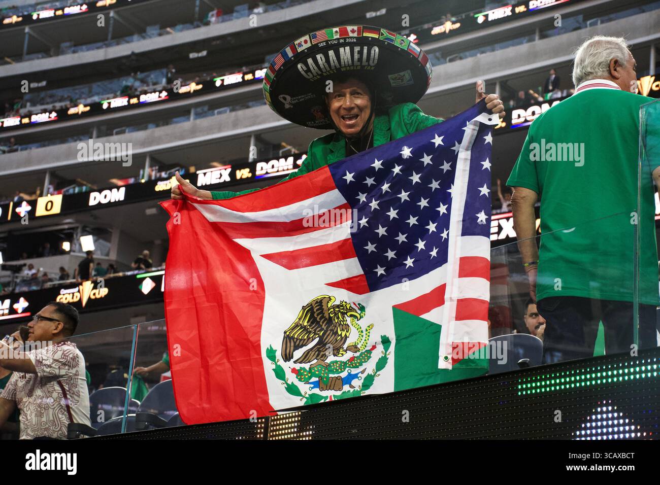 ⚔️ México vs República Dominicana Nations League en marcha y el Tri lo deja todo. ??? Stock Photo