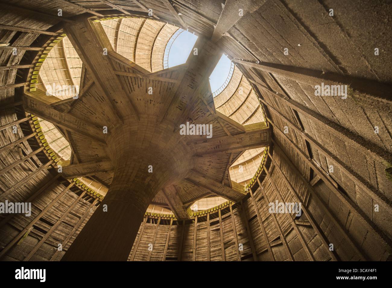 Detail cooling tower inside hi-res stock photography and images - Alamy