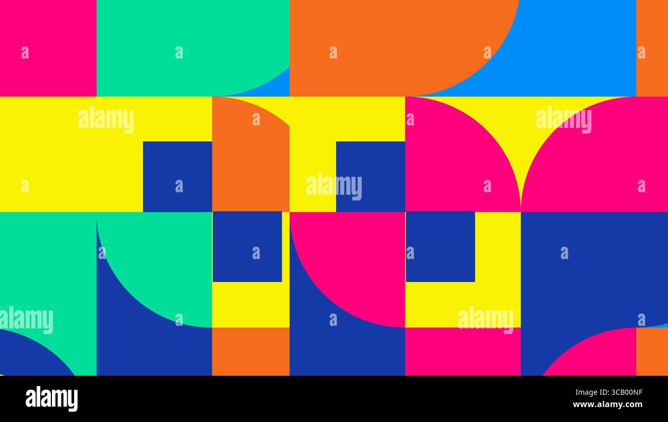 Bold geometric shapes hi-res stock photography and images - Alamy