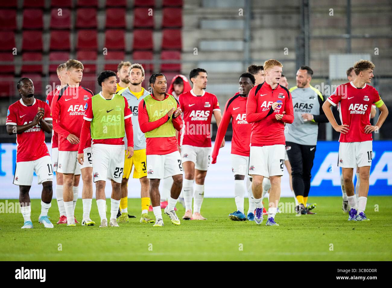 alkmaar-netherlands-august-7-players-of-az-thanking-fans-for-their