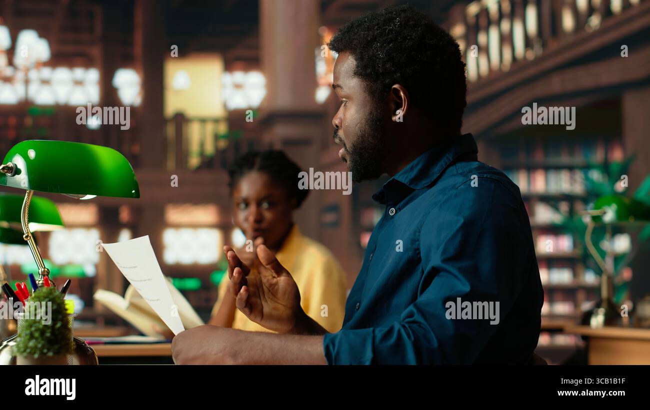 African american college student feels frustrated and overwhelmed with ...