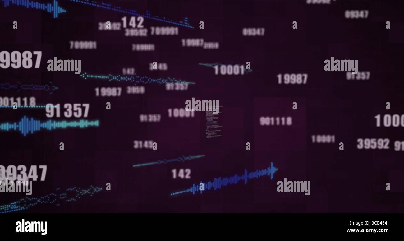 Displaying abstract white waveforms hi-res stock photography and images ...