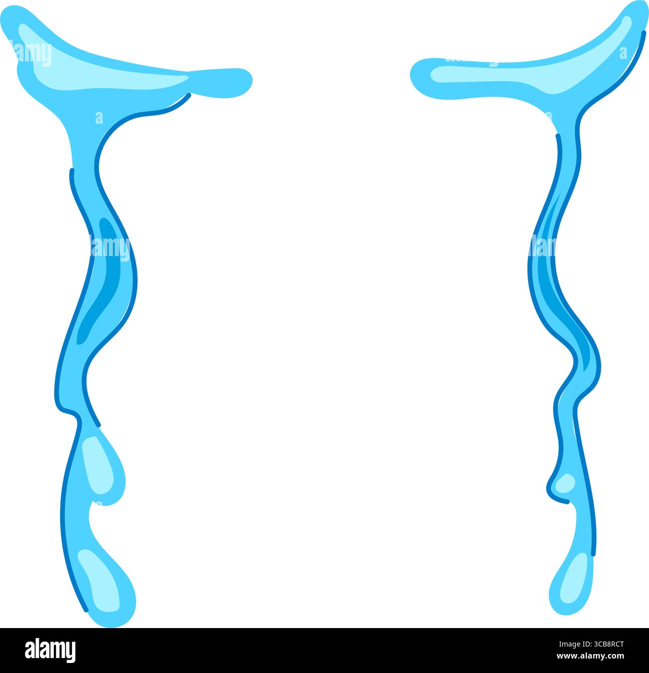 sorrow cry cartoon vector illustration Stock Vector Image & Art - Alamy