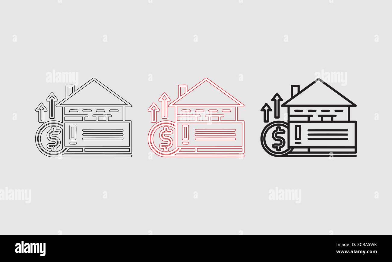 Decorative Bottle Icons Outline, Colorful, and Solid Black Stock Vector