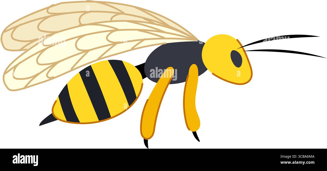 jump wasp cartoon vector illustration Stock Vector Image & Art - Alamy