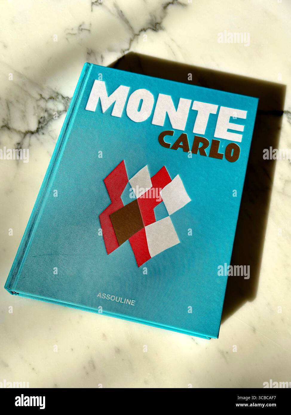 Monte Carlo Book Cover - Smartphone Captured Stock Image