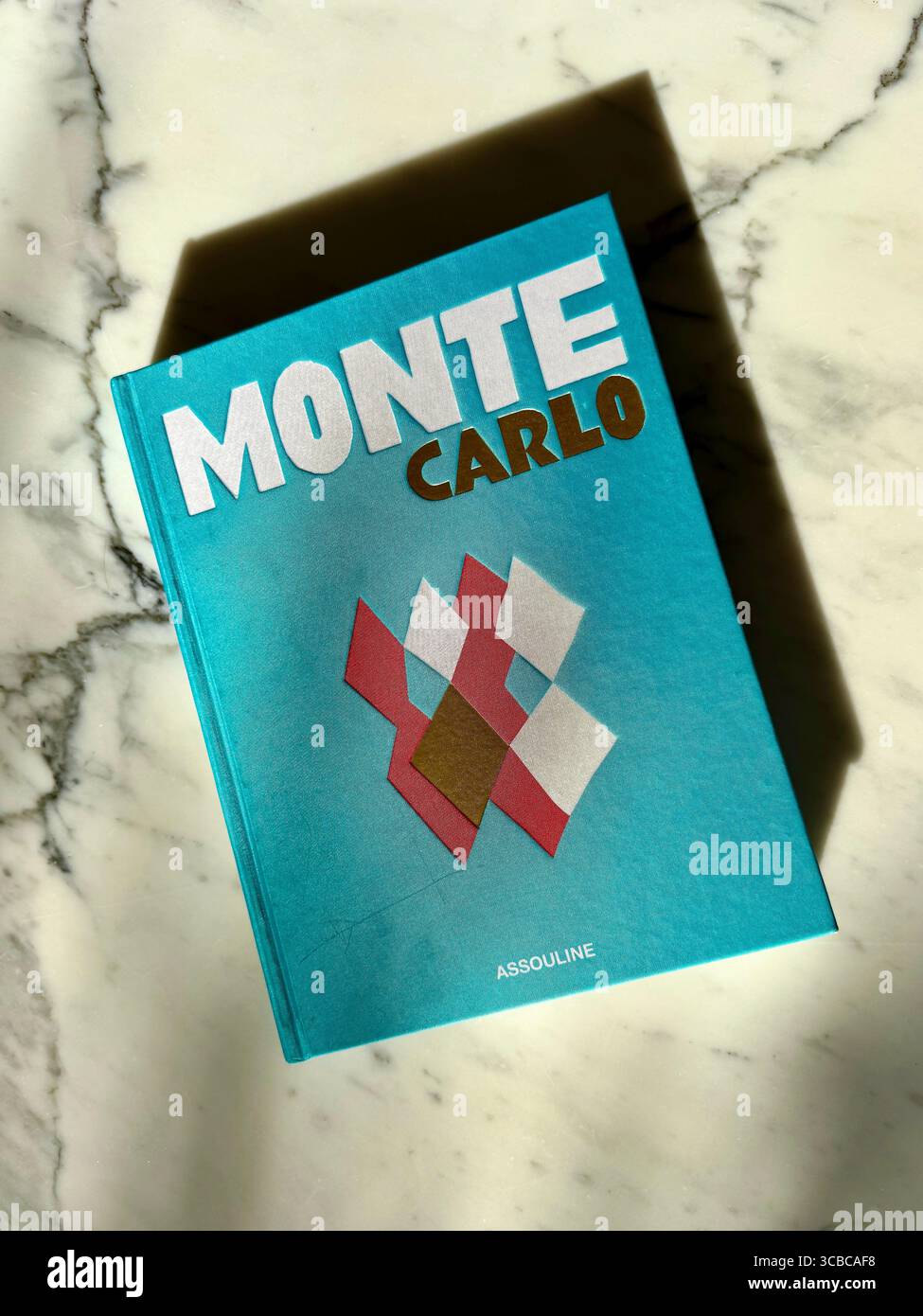 Monte Carlo Book Cover - Smartphone Captured Stock Image