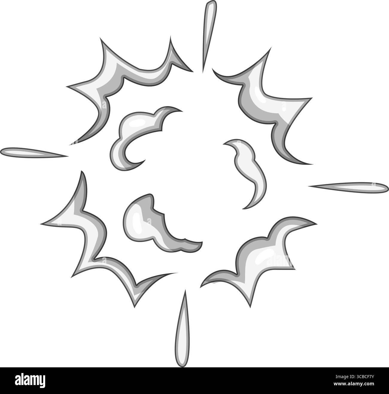 Dust deposition Black and White Stock Photos & Images - Alamy