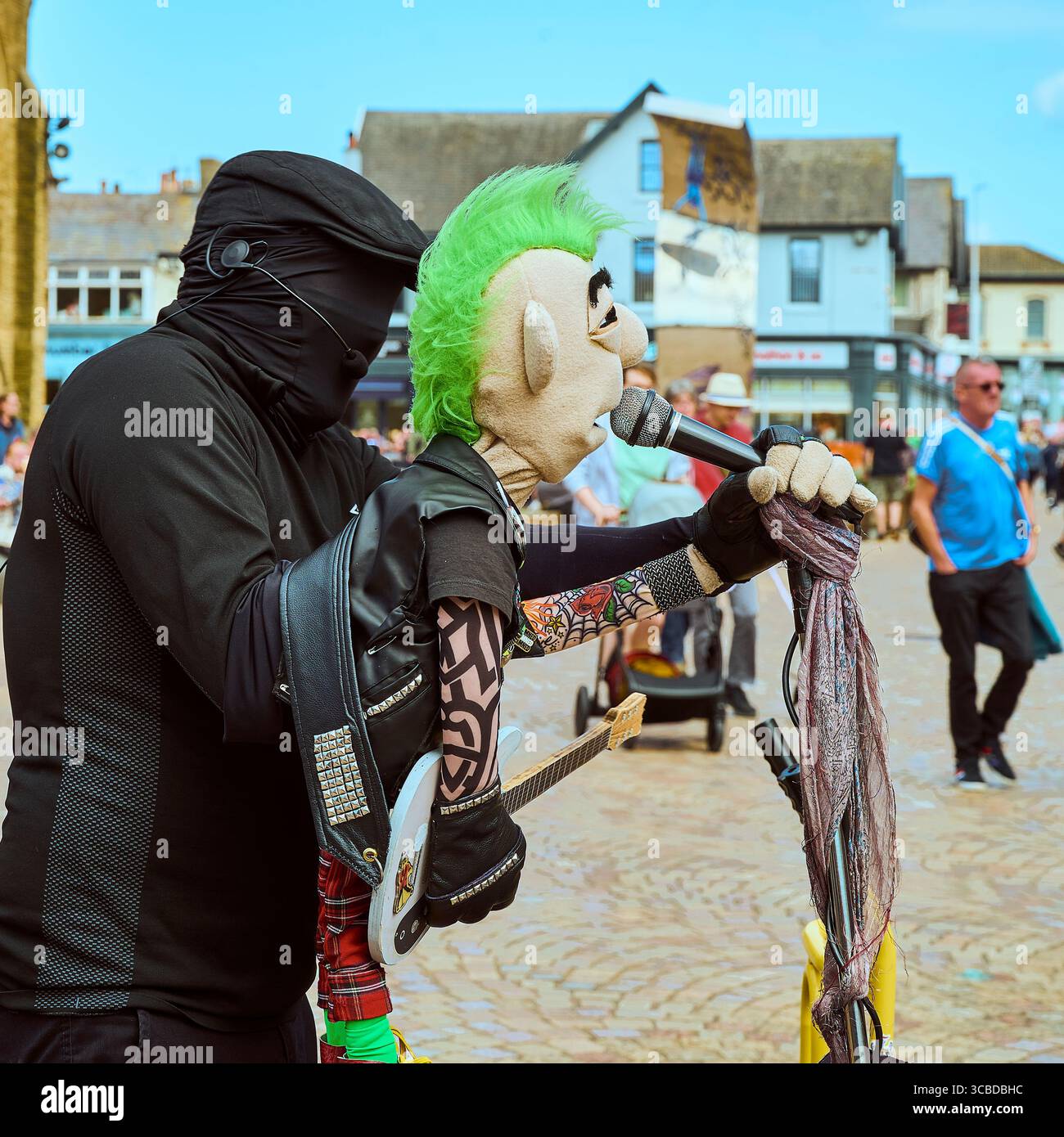 Rudy Rude Puppet The UK's largest independent punk festival 'Rebellion' on at Blackpool ...