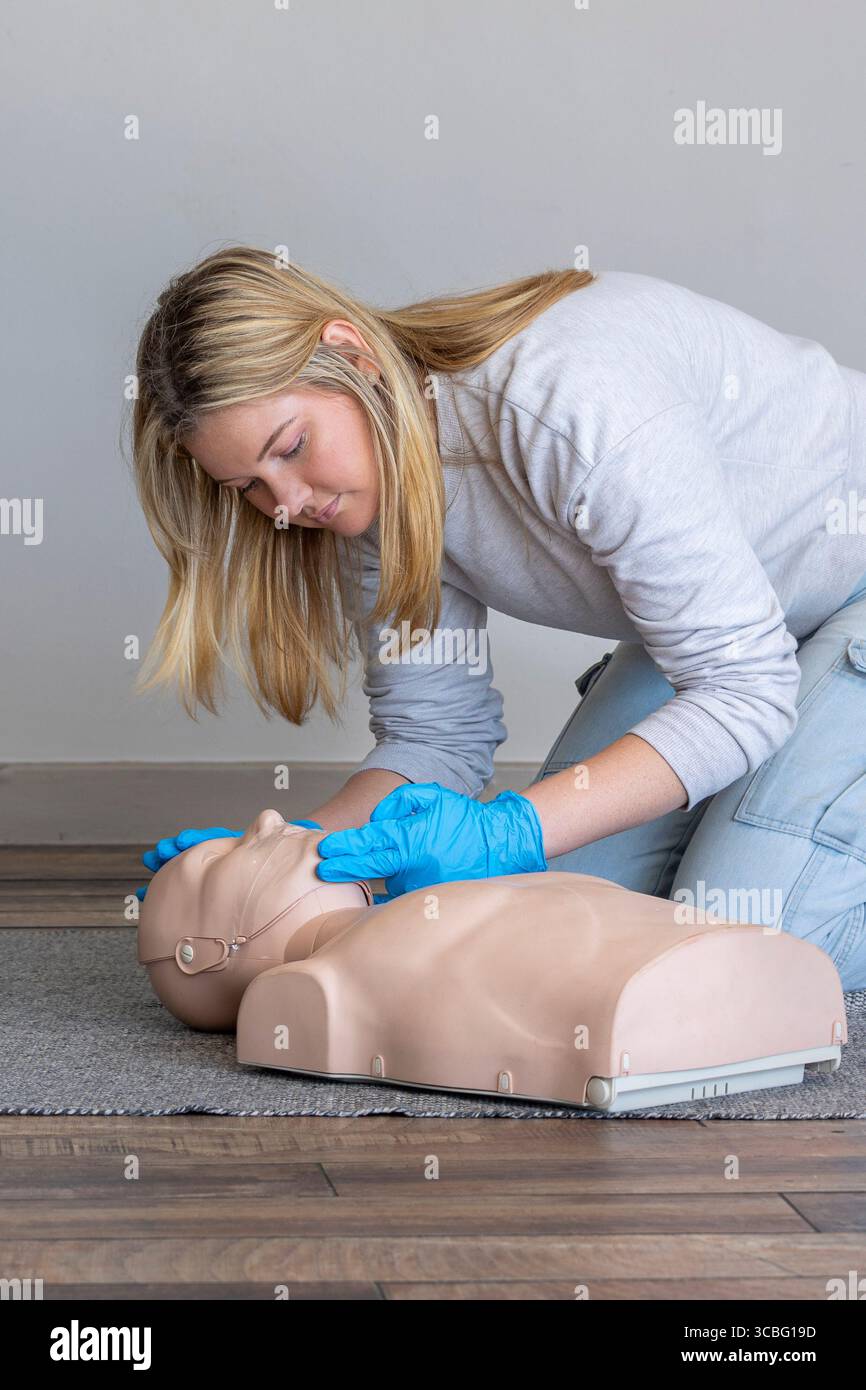 First female head hi-res stock photography and images - Alamy