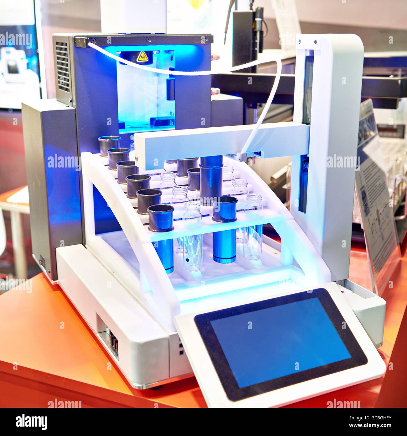 Automatic sequential extraction system for chemical sample preparation ...