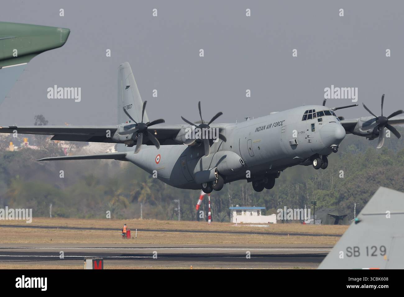 February 14, 2023, Bengaluru, Karnataka, India: Aero India Air Display on the second day (Credit Image: © Seshadri Sukumar/ZUMA Press Wire) Stock Photo