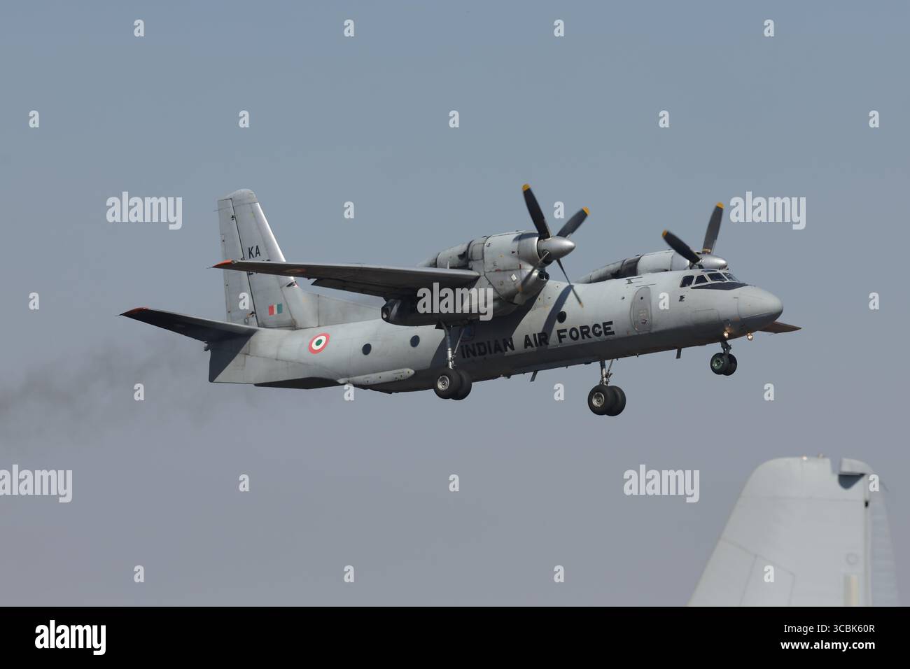 February 14, 2023, Bengaluru, Karnataka, India: Aero India Air Display on the second day (Credit Image: © Seshadri Sukumar/ZUMA Press Wire) Stock Photo