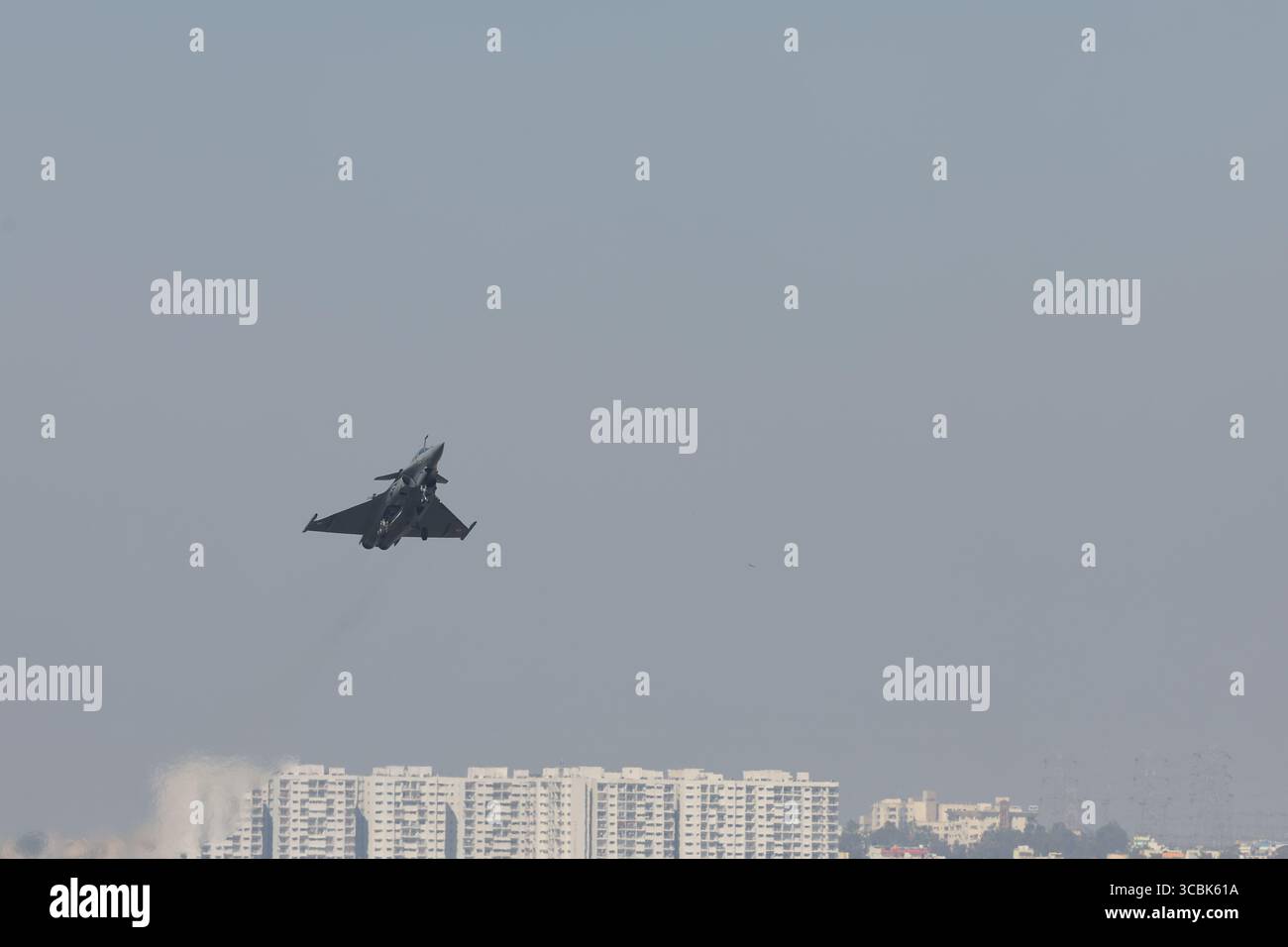 February 14, 2023, Bengaluru, Karnataka, India: Aero India Air Display on the second day (Credit Image: © Seshadri Sukumar/ZUMA Press Wire) Stock Photo