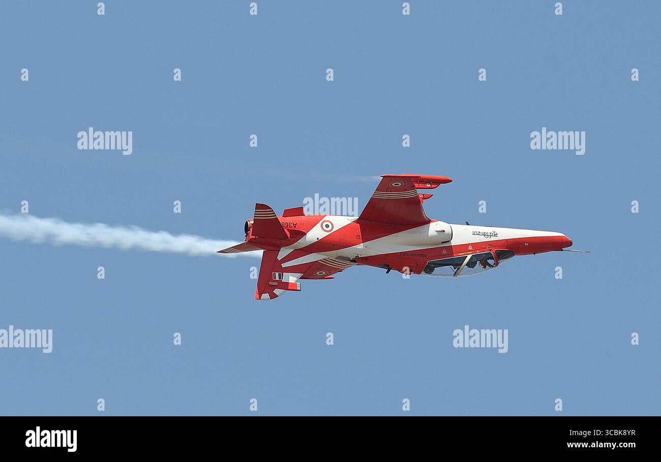 February 14, 2023, Bengaluru, Karnataka, India: Aero India Air Display on the second day (Credit Image: © Seshadri Sukumar/ZUMA Press Wire) Stock Photo