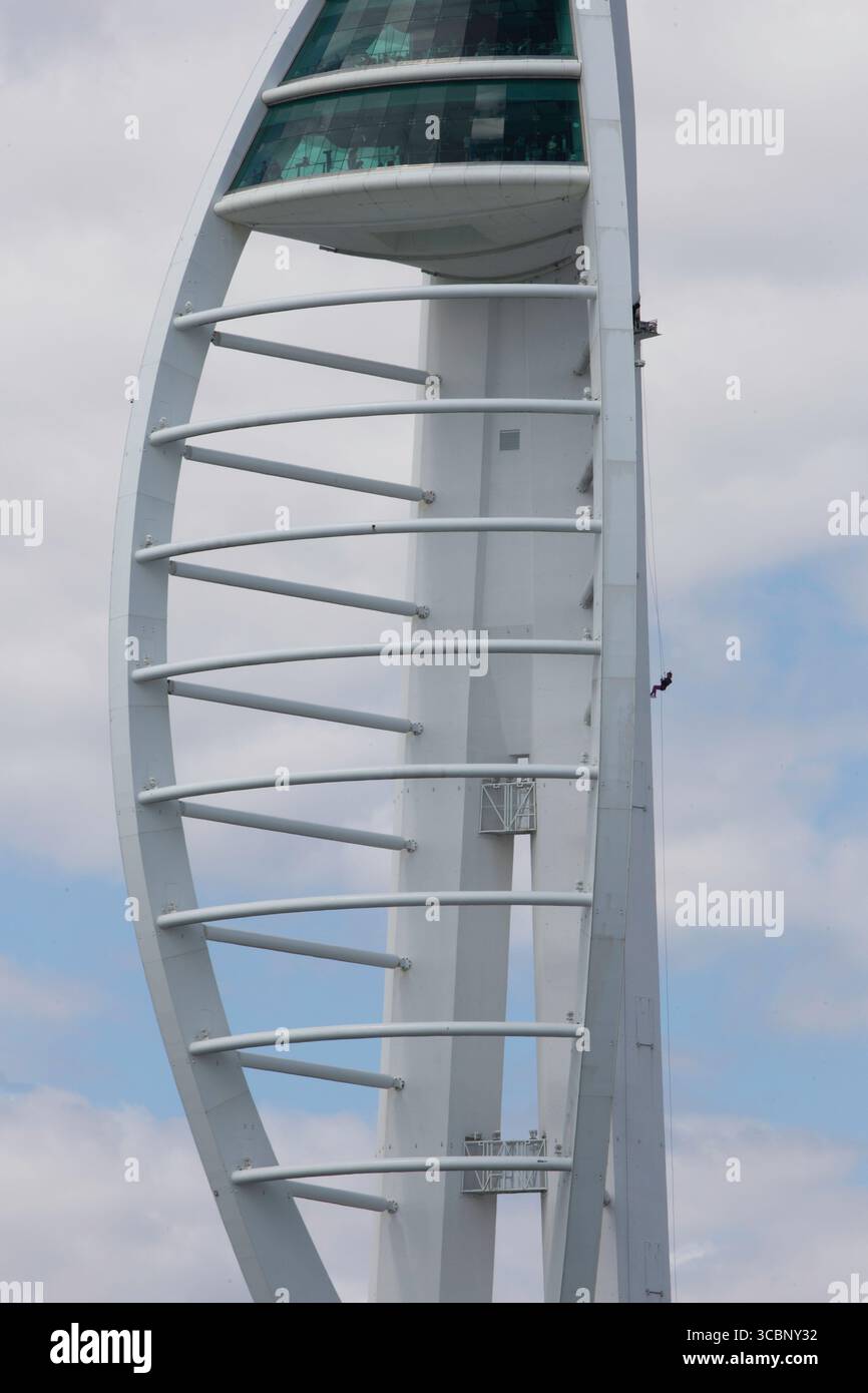 Abseil spinnaker tower hi-res stock photography and images - Alamy