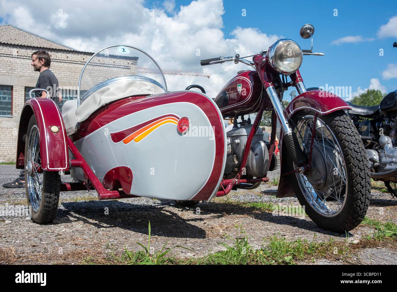 Ifa Motorcycle Stoye sidecar hi-res stock photography and images - Alamy