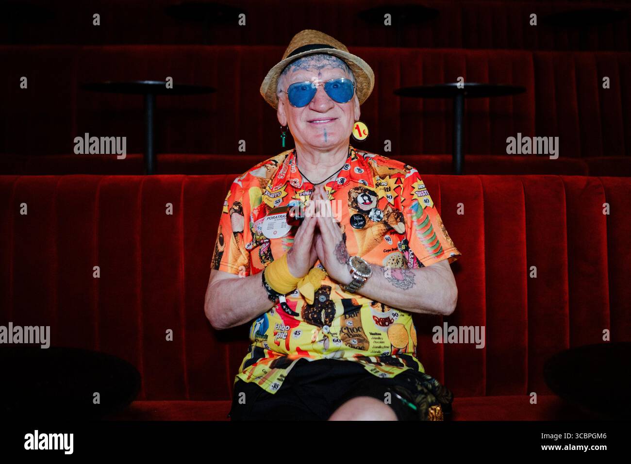 The artist and singer Paco Clavel poses for Europa Press, June 26, 2025 ...