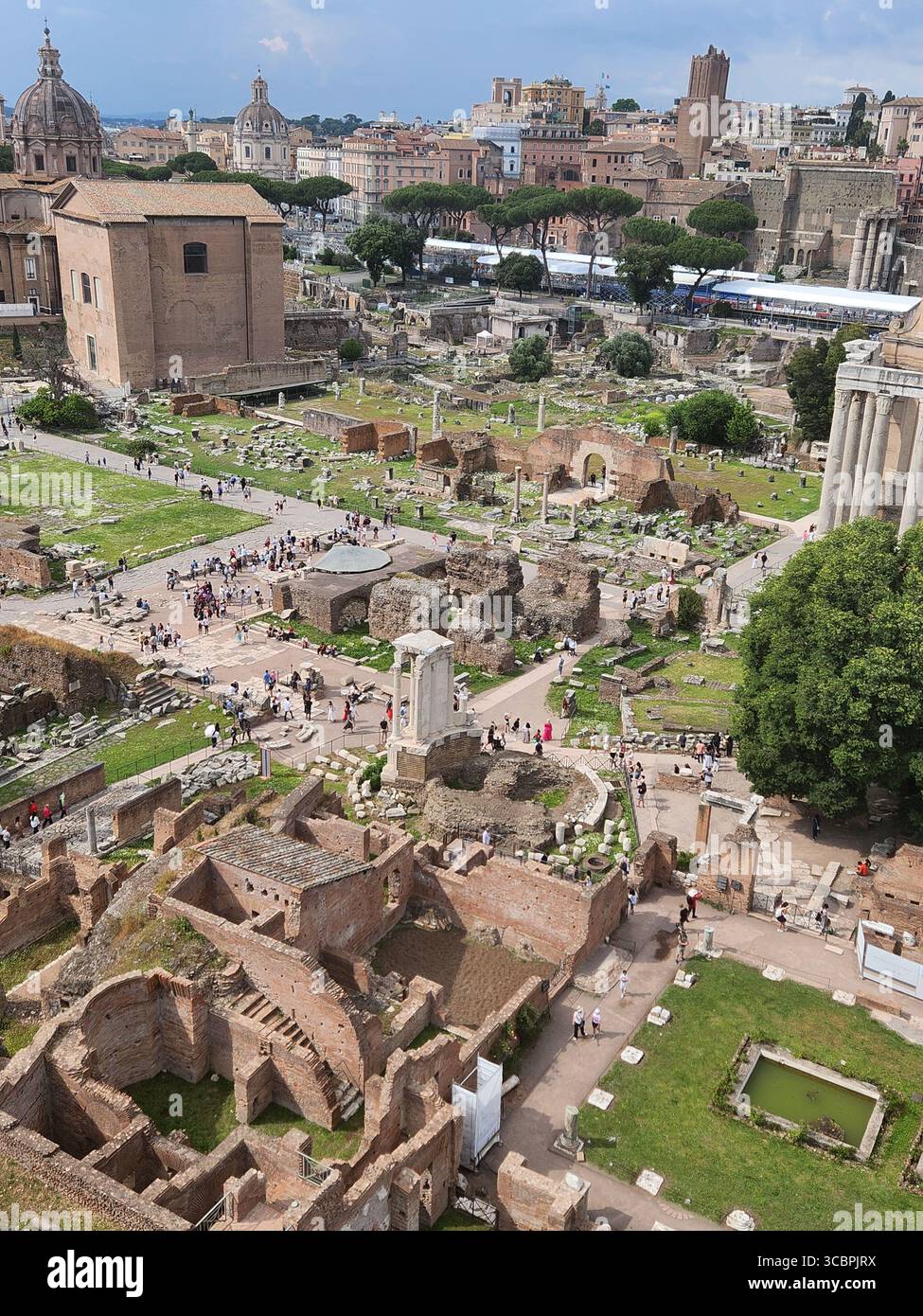 The Form Rome the roman form in rome Stock Photo - Alamy