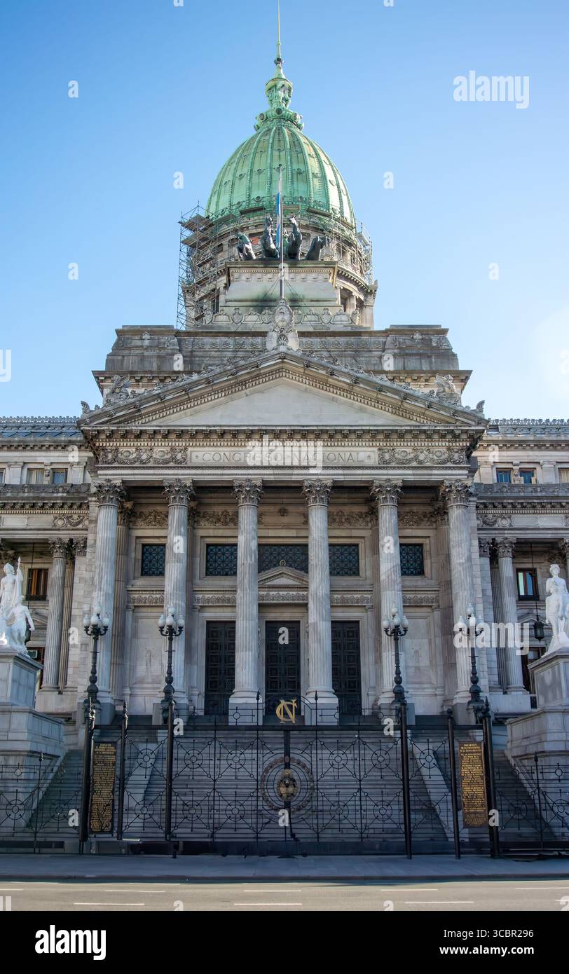 The Palace of the Argentine National Congress in Buenos Aires ...