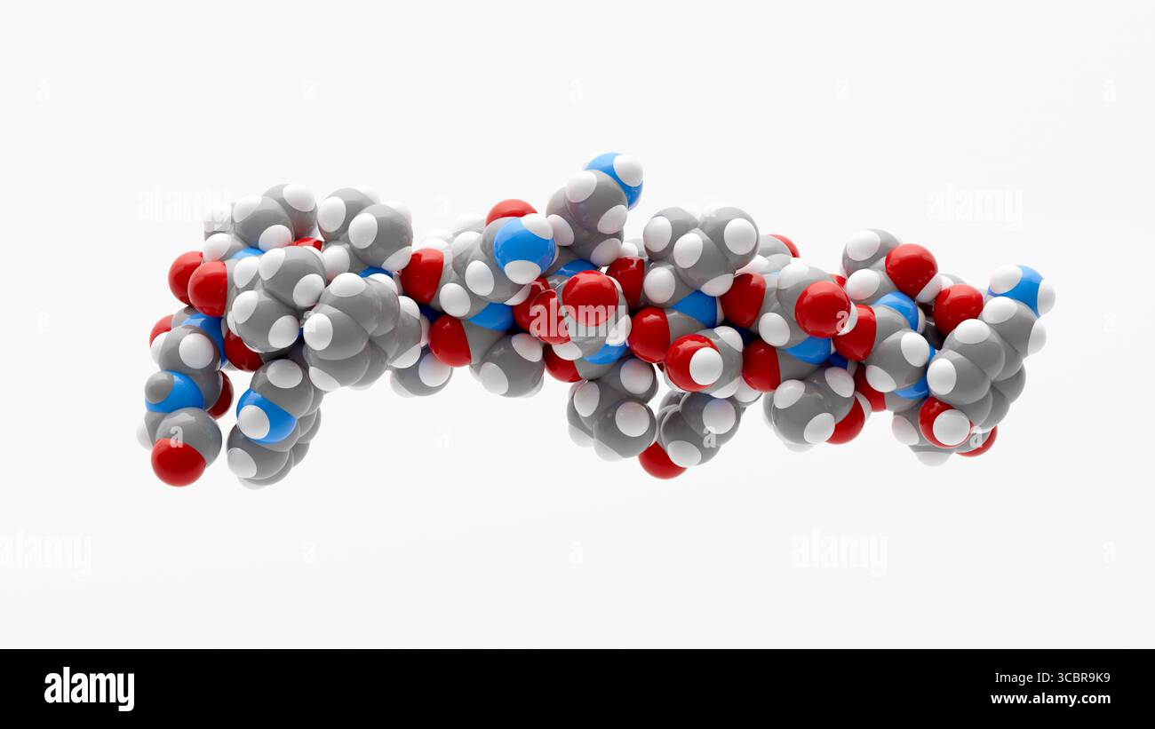 helix tirzepatide Structural insights into multiplexed pharmacological actions of and peptide 20 at the GIP, GLP-1 or glucagon receptors Illustration showing the 3D structure