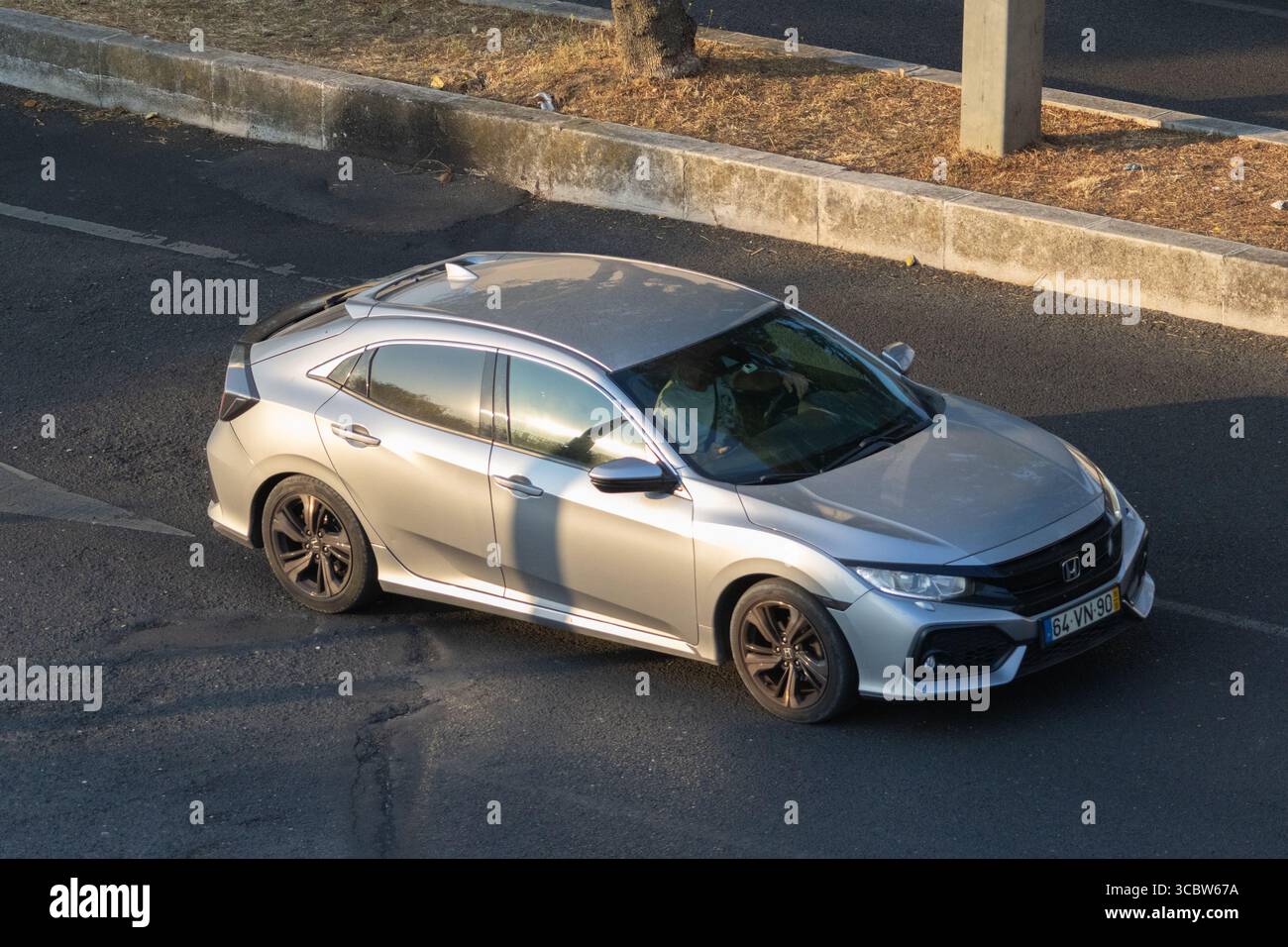 Civic hatchback silver hi-res stock photography and images - Alamy