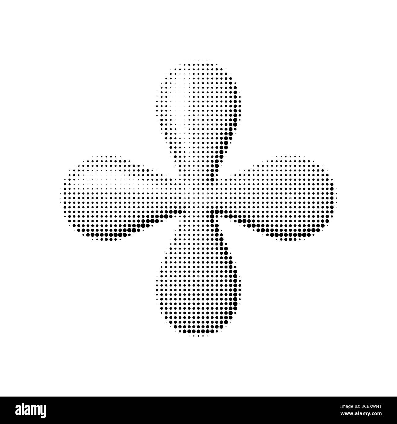 Rounded Drop Vector Glossy 3D abstract shape with rounded drops and halftone texture ...