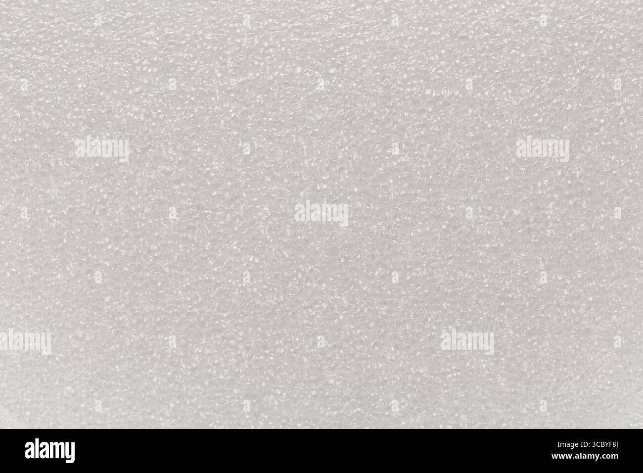 White styrofoam texture macro background. Stock Photo