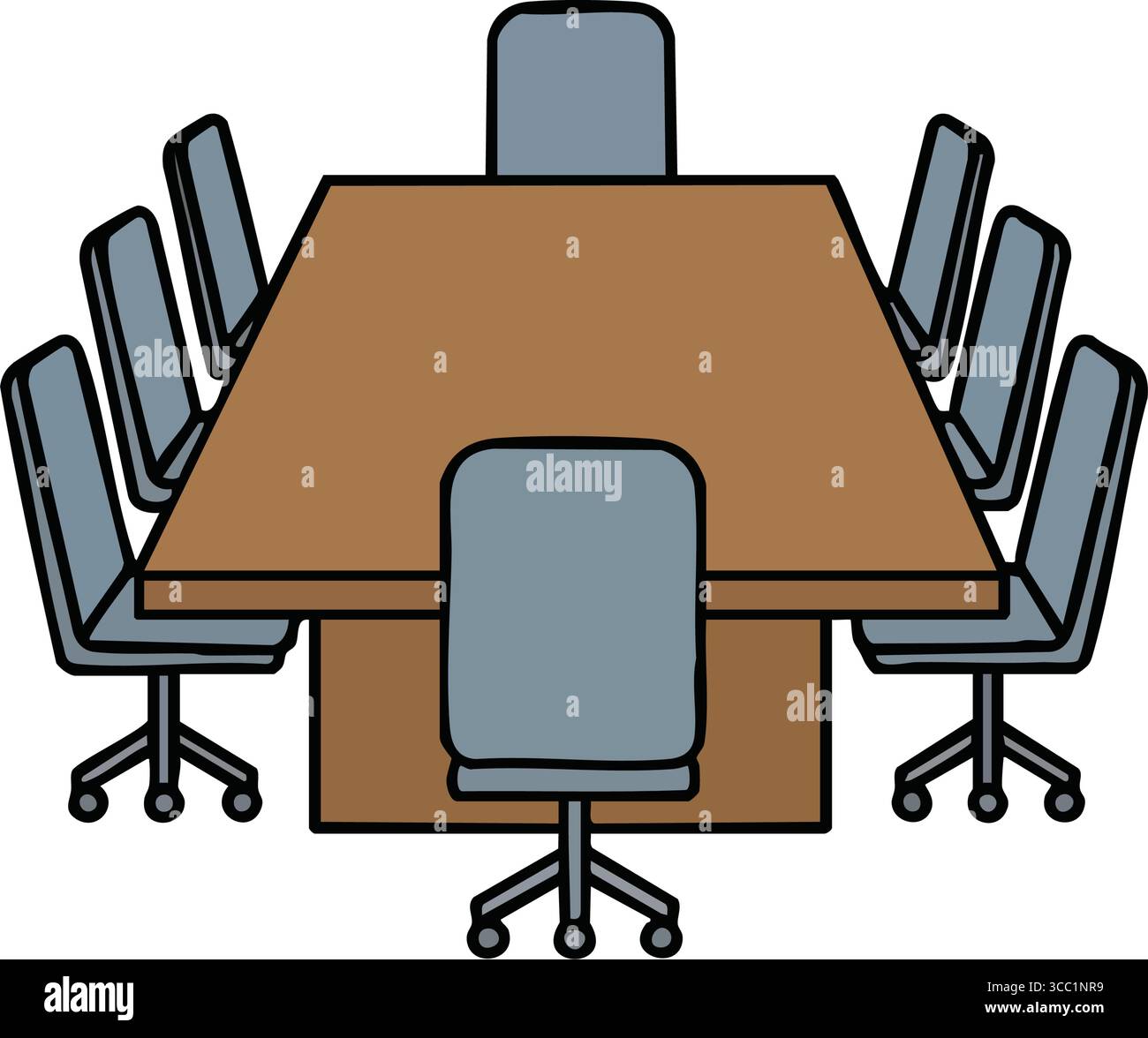 Discussion Area. Sign Business Meeting Room Table. An empty corporate discussion area ...