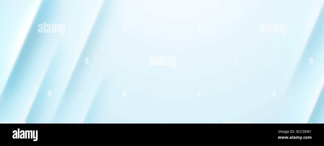 Soft, light blue abstract background with diagonal, gradient-like lines creating a subtle, calming visual effect. Stock Vector