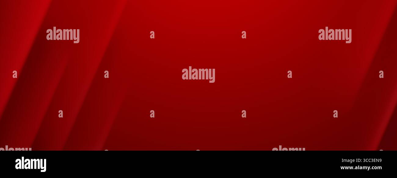 Red abstract background with diagonal gradient lines creating a dynamic visual effect. Stock Vector