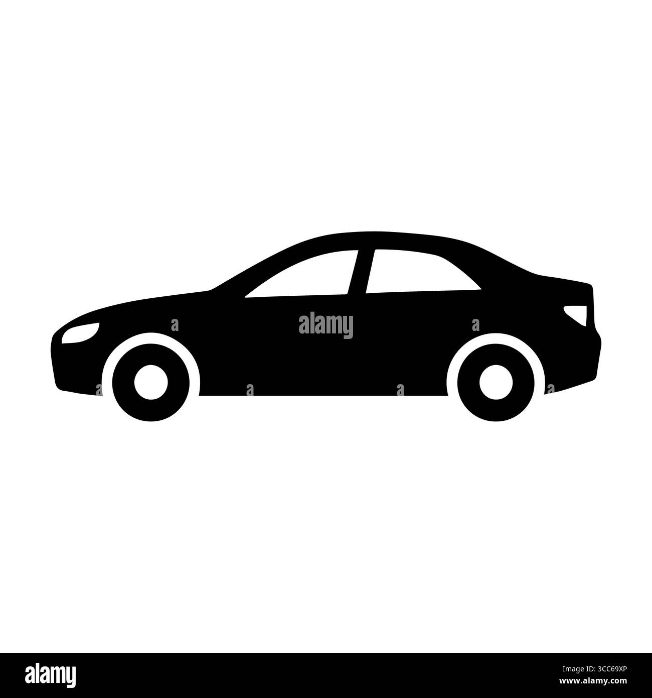 car icon vector illustration isolated on white Stock Vector Image & Art ...