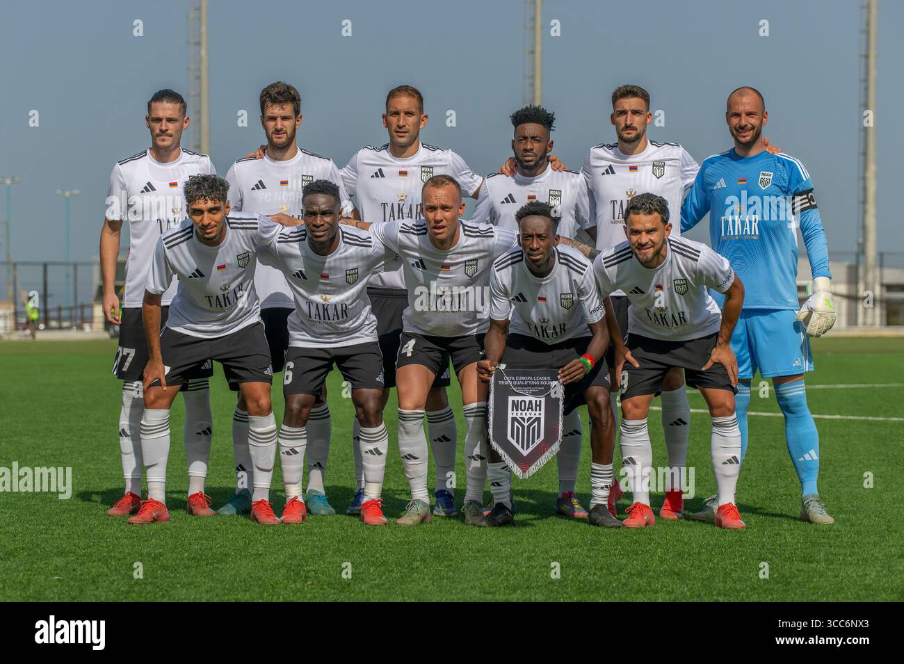 FC Noah- Team line up Stock Photo - Alamy