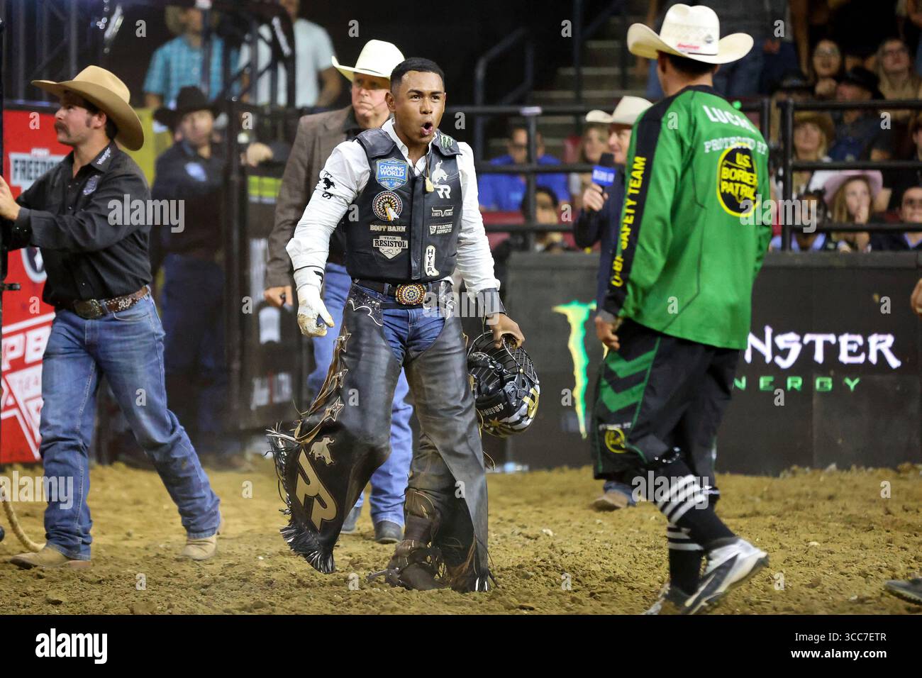 SUNRISE, FL - AUGUST 09: Arizona Ridge Riders Keyshawn Whitehorse ...