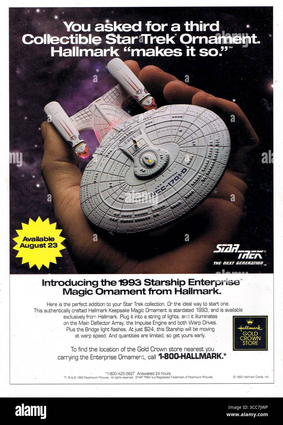 Star trek uss enterprise ncc 1701 hi-res stock photography and images ...