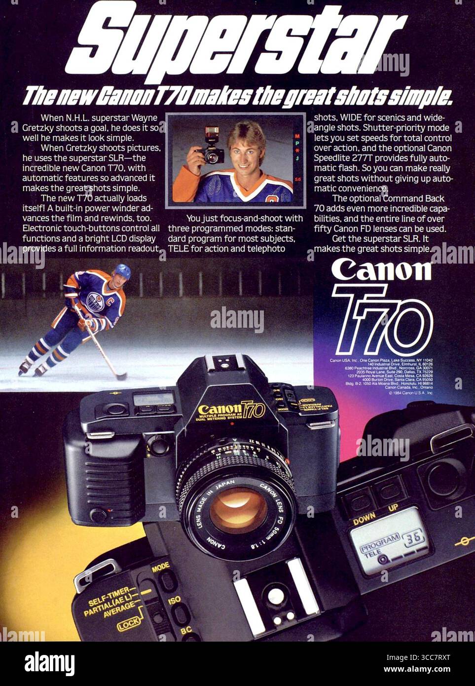 Wayne gretzky 1985 hi-res stock photography and images - Alamy