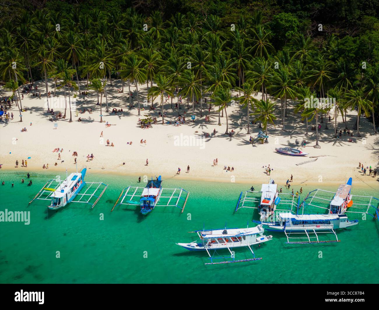 Seven commando beach el nido hi-res stock photography and images - Alamy
