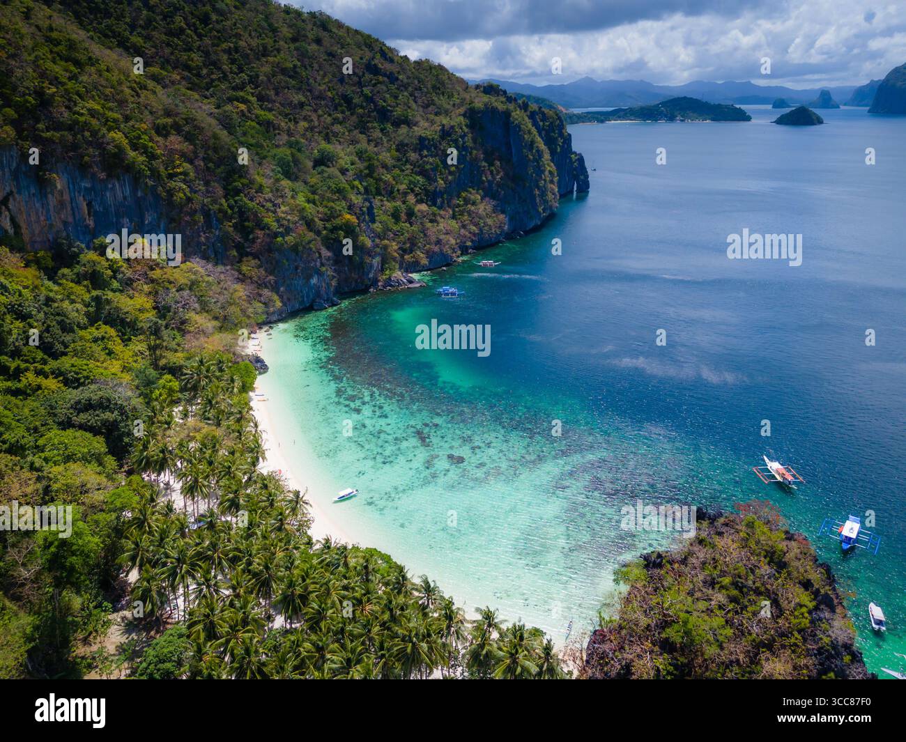 Seven commando beach el nido hi-res stock photography and images - Alamy