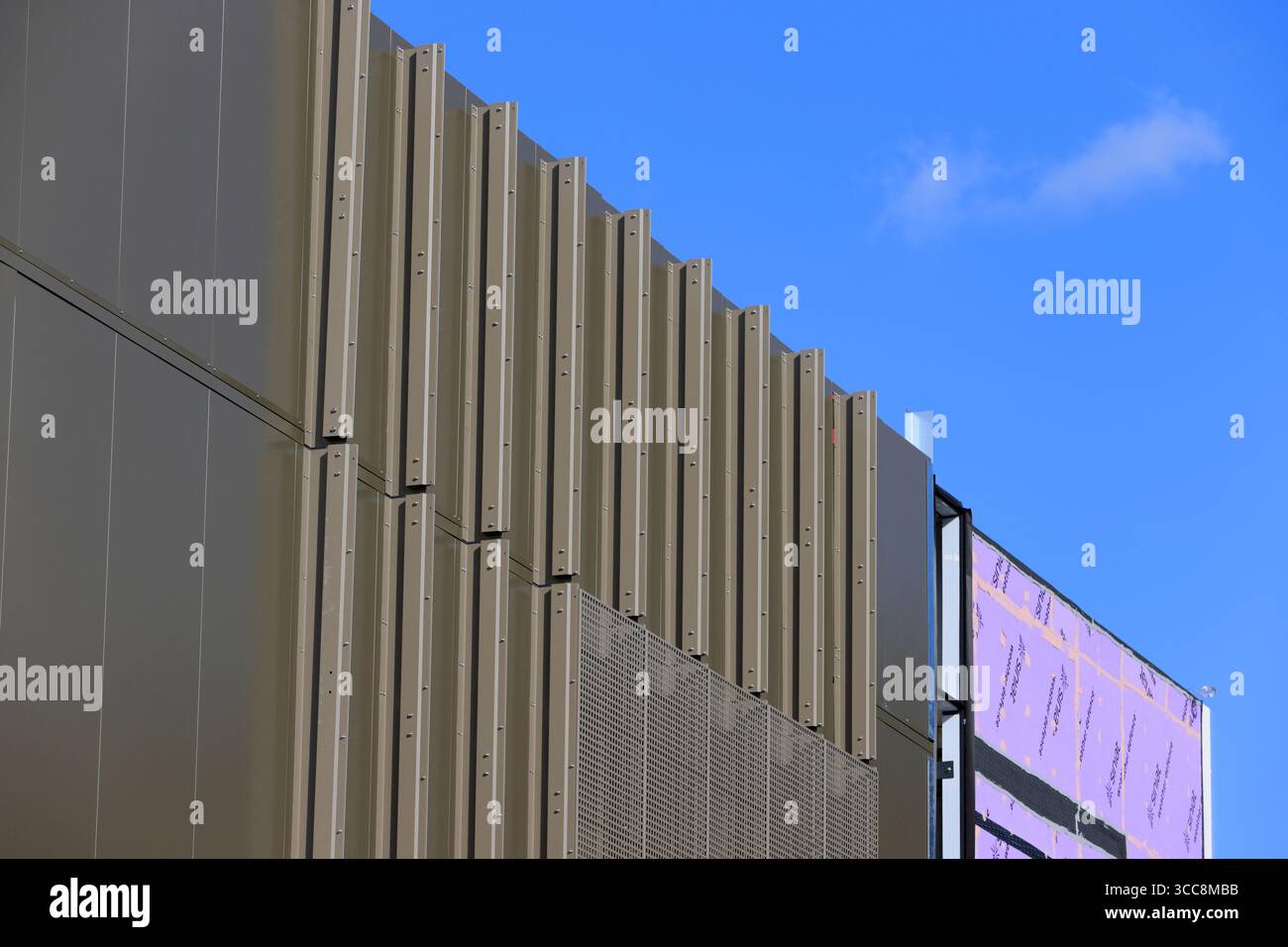 Nevelope Cladding Radcliffe civic hub aluminium rainscreen cladding and weather defence ...