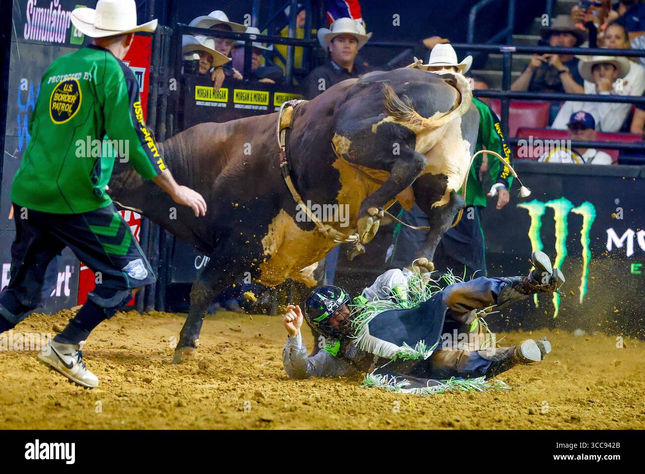 SUNRISE, FL - AUGUST 10: Austin Gamblers rider Jose Vitor Leme is seen ...