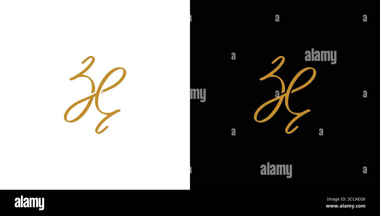 Modern and luxurious BE letter initial logo design Stock Vector