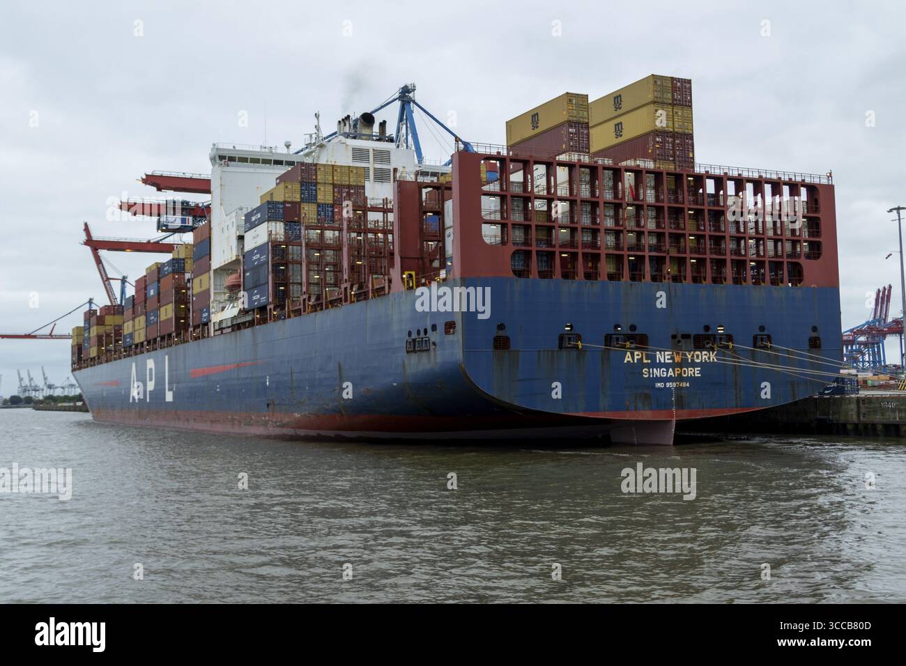American Container Line American container terminal hi-res stock photography and images - Alamy