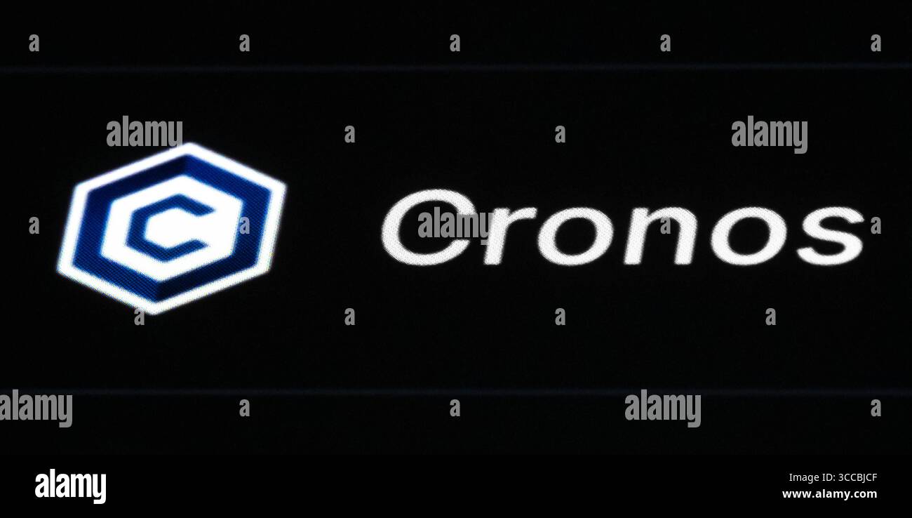 Cronos blockchain hi-res stock photography and images - Alamy