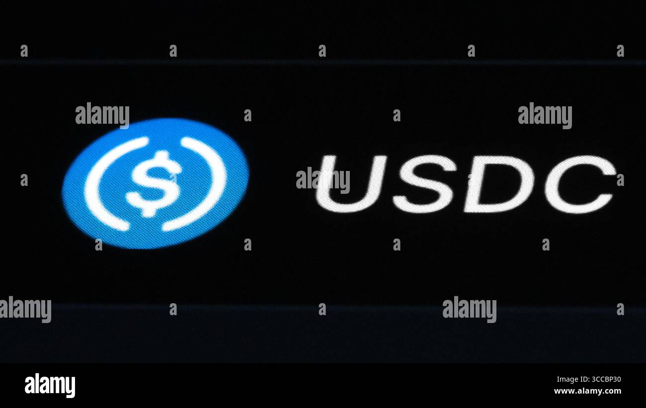 Usdc coin hi-res stock photography and images - Alamy