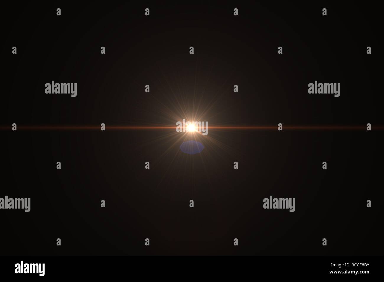 Abstract overlays blue lens flares hi-res stock photography and images ...