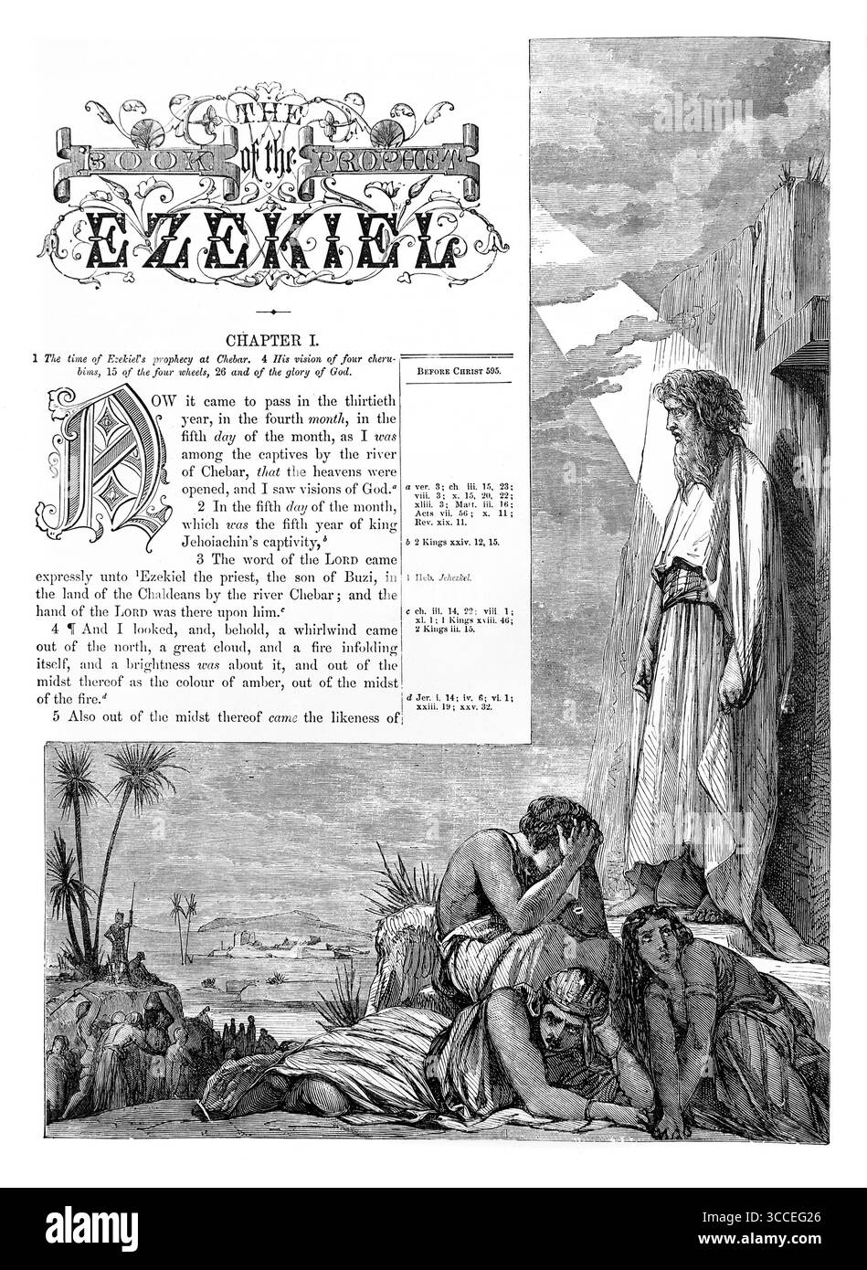 Book of ezekiel chapter 1 hi-res stock photography and images - Alamy