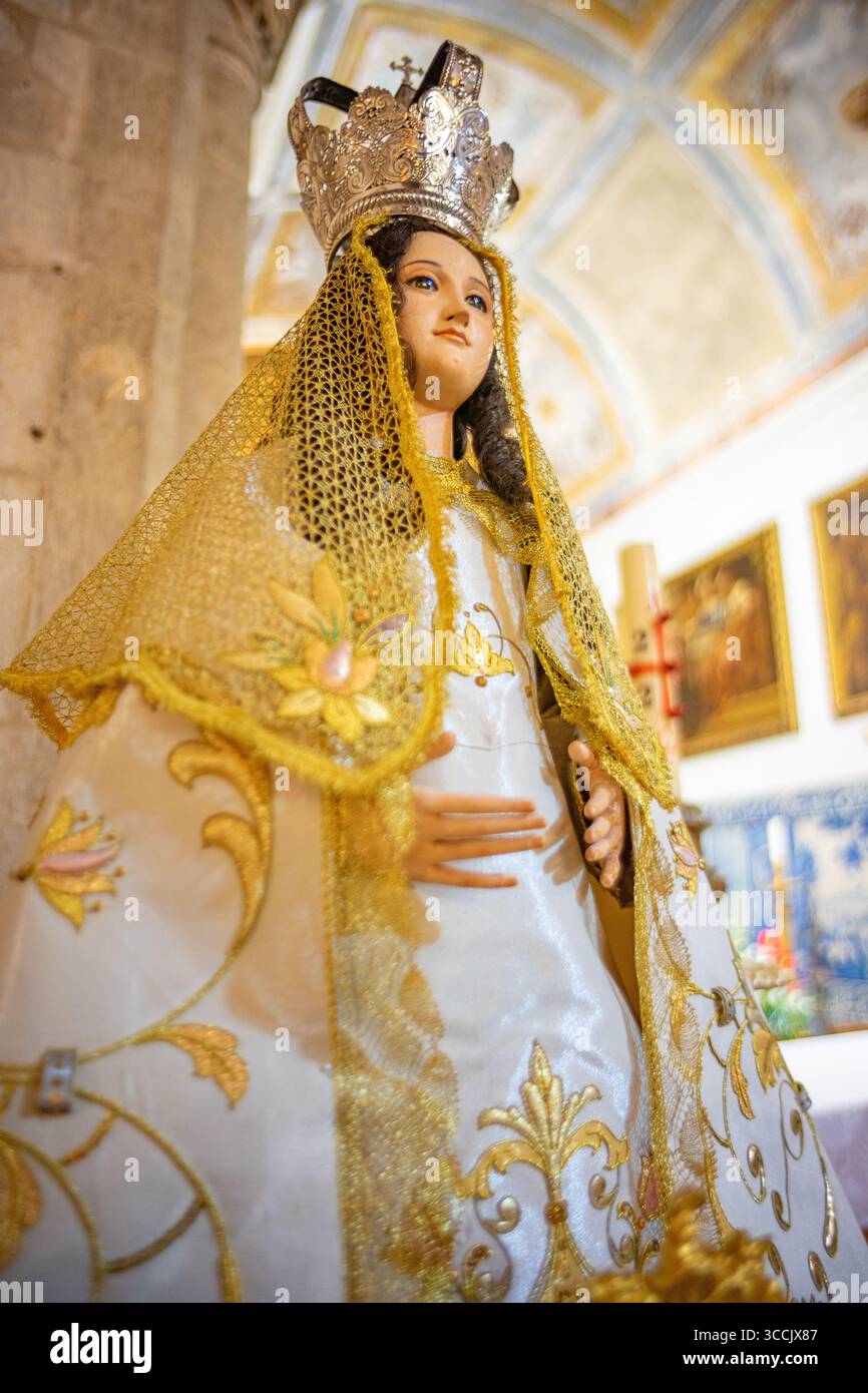 slim fit dress slacks Shiny Gold Choir Gown
