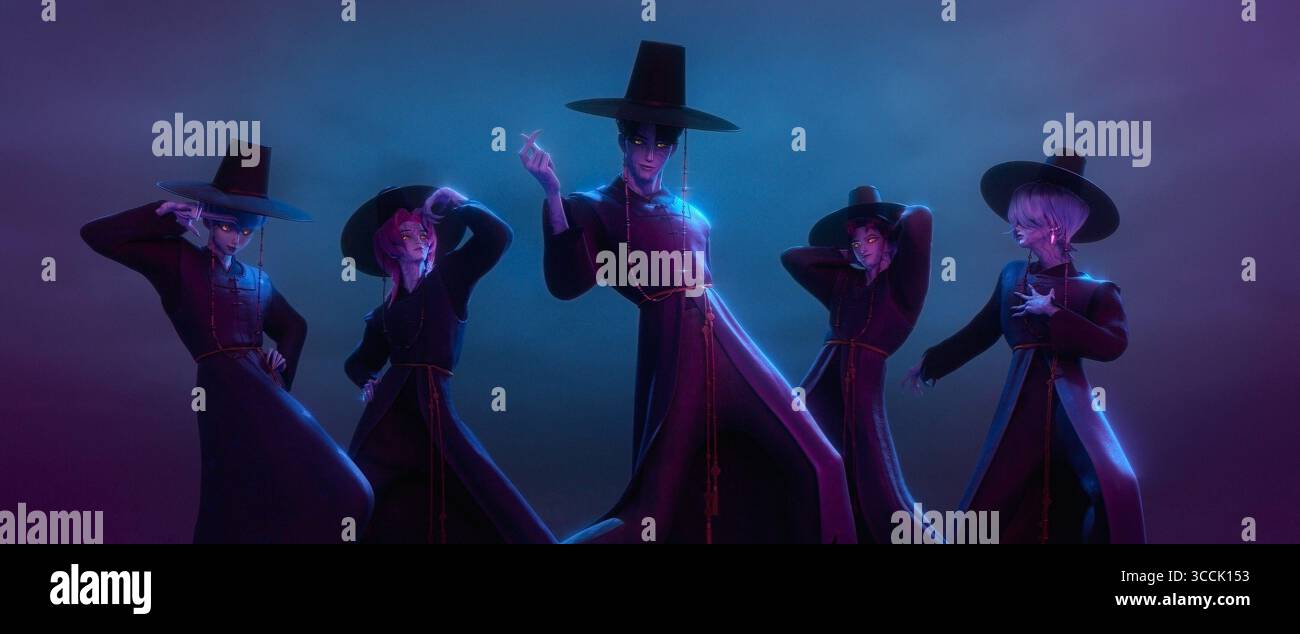 KPOP DEMON HUNTERS, (aka KPOP DEMON HUNTERS), from left Baby