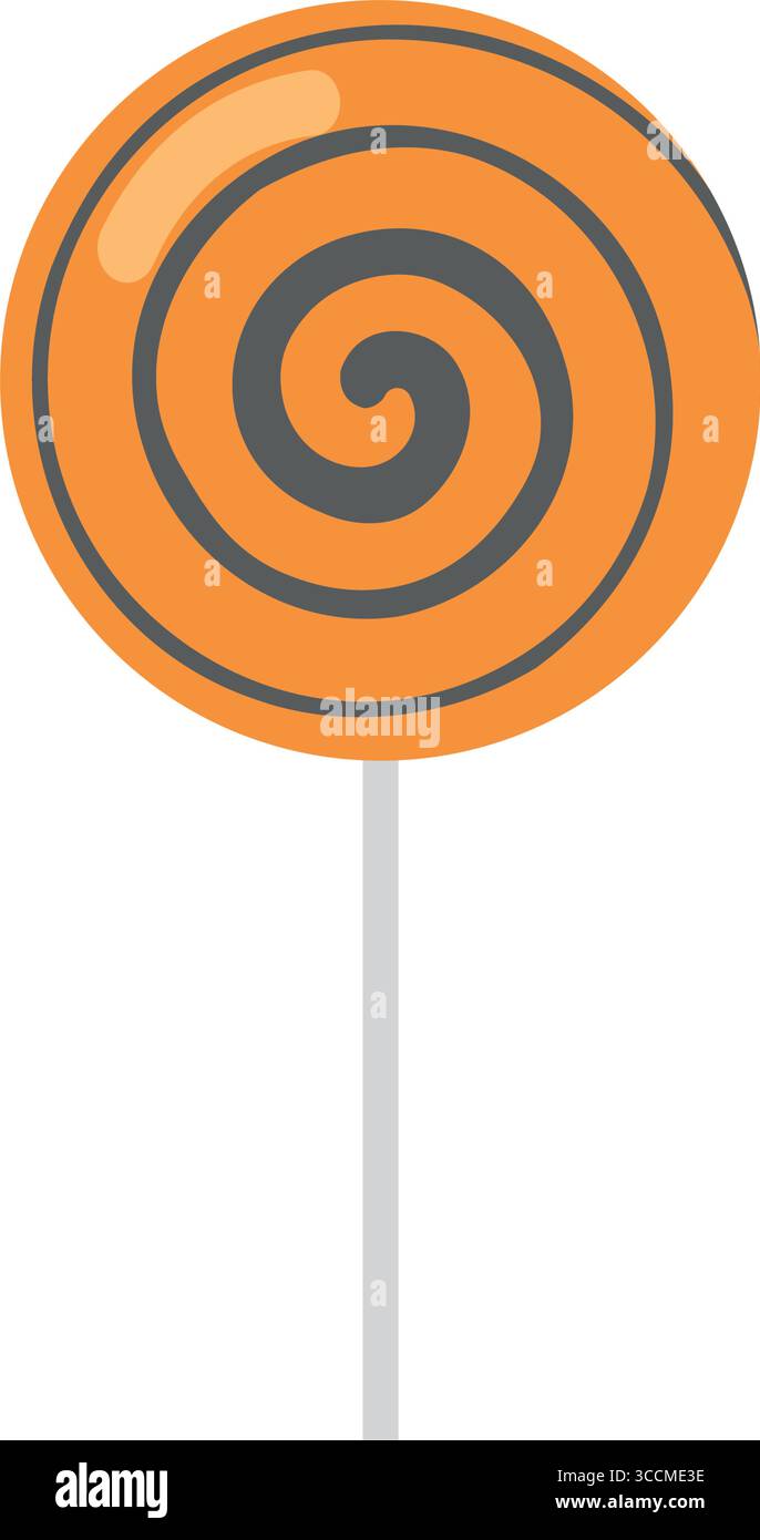 Candy swirl lollipop vector hi-res stock photography and images - Alamy